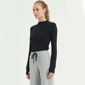 Women’s Quick-Dry Zip Yoga Fitness Jacket