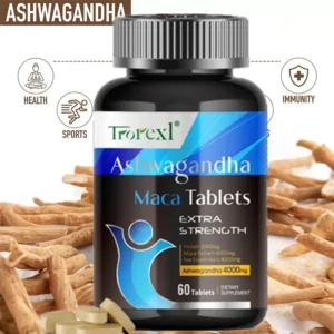 Organic Ashwagandha and Maca Pills